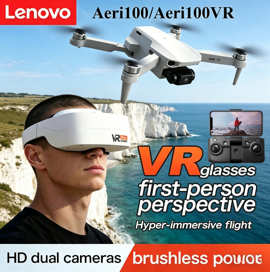 Drone Video Production - Lenovo Aeri100/Aeri100VR Remote Control Drone 5G