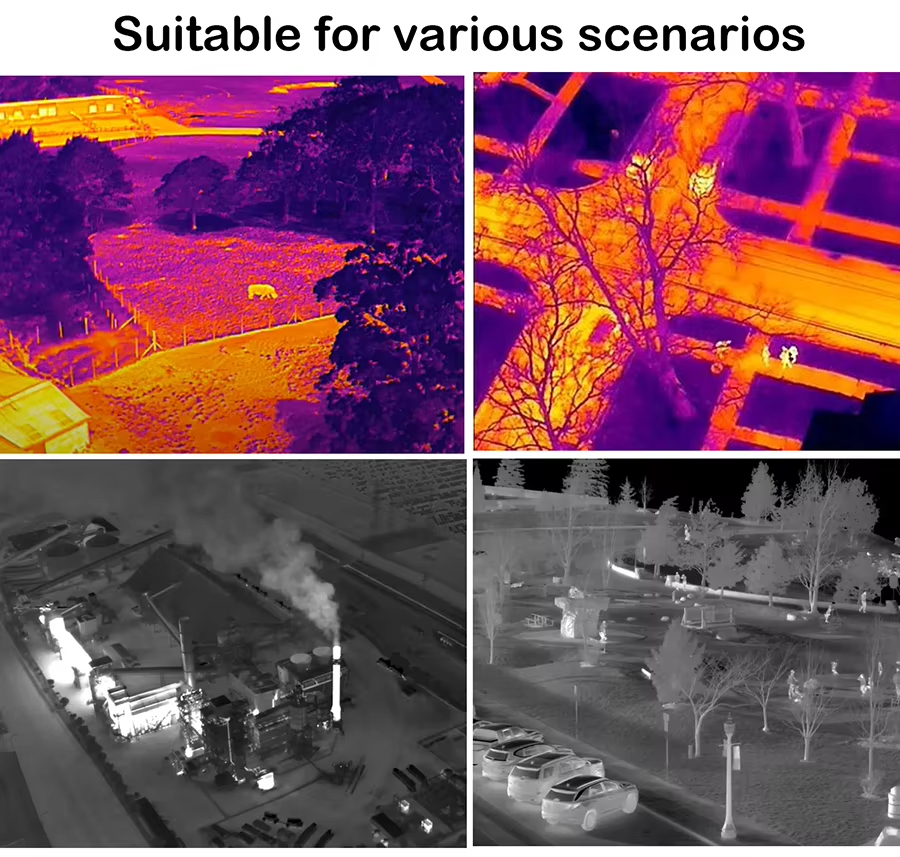 30mm 640x480 pix Drone thermal - đánh giá và giá Drone Thermal Imaging