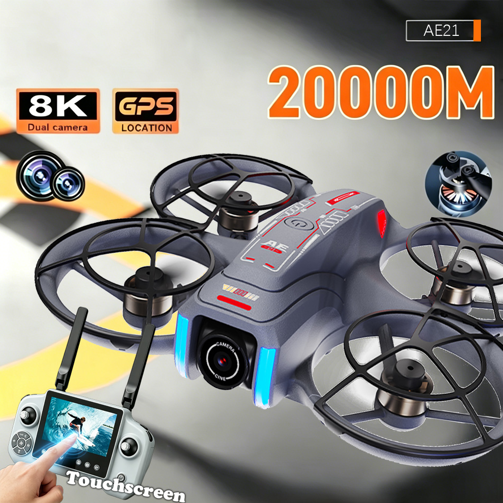 Upgrade AE21 Aerial Drone 8K H - đánh giá và giá Drone Photogrammetry