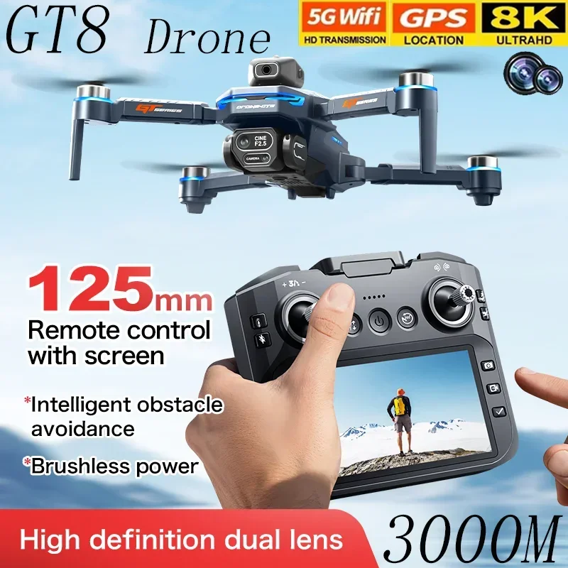 GT8 Drone Obstacle Avoidance B - đánh giá và giá Drone Photogrammetry