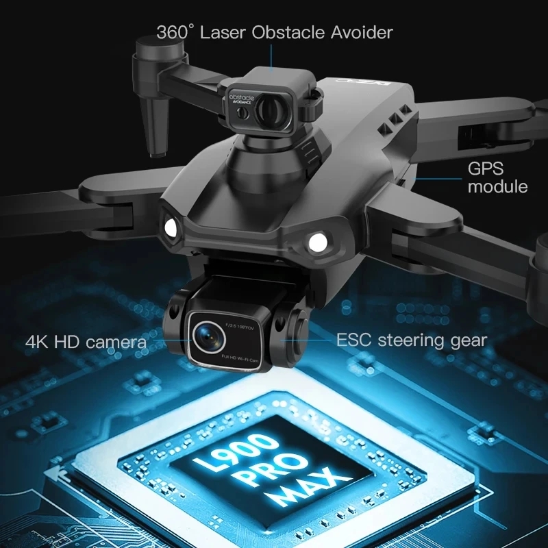 L900 Pro MAX GPS Drone 4K Prof - đánh giá và giá Drone Photogrammetry
