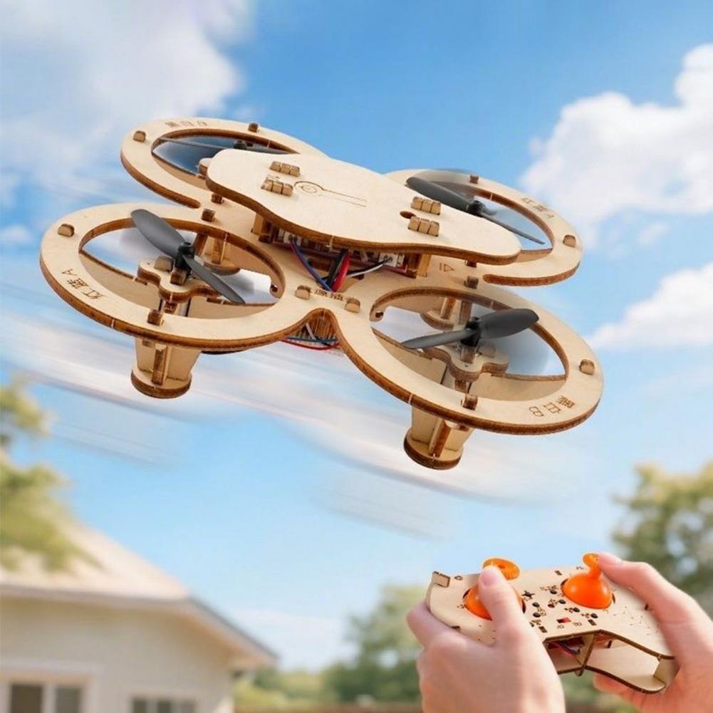 Rc Drone Toy Wooden Drone Puzz - đánh giá và giá Drone Aerial Photography