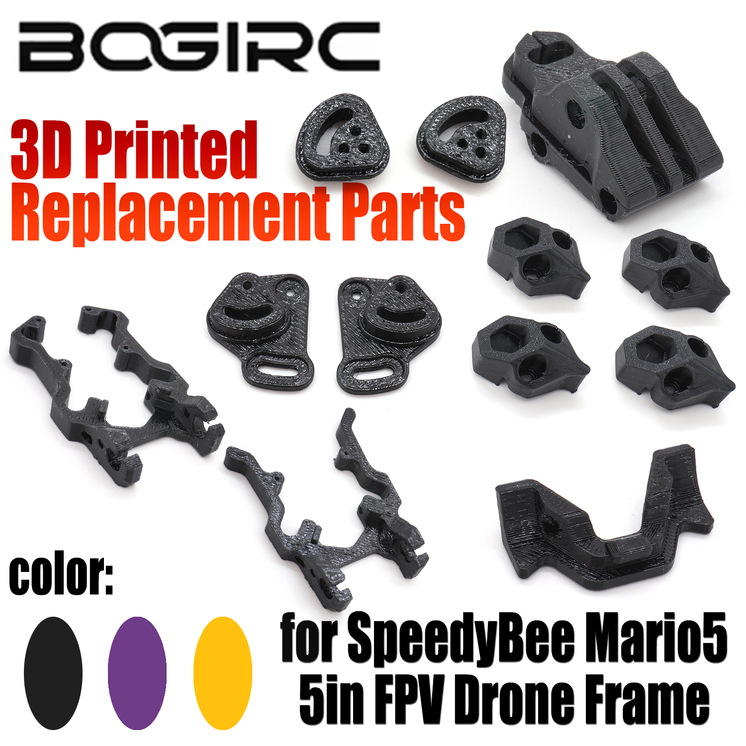BOGIRC TPU Holder Fixed Bracke - đánh giá và giá Drone 3D Modeling