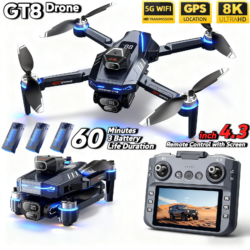 For Genuine GT8 Drone 4K Profe - đánh giá và giá Drone Photogrammetry