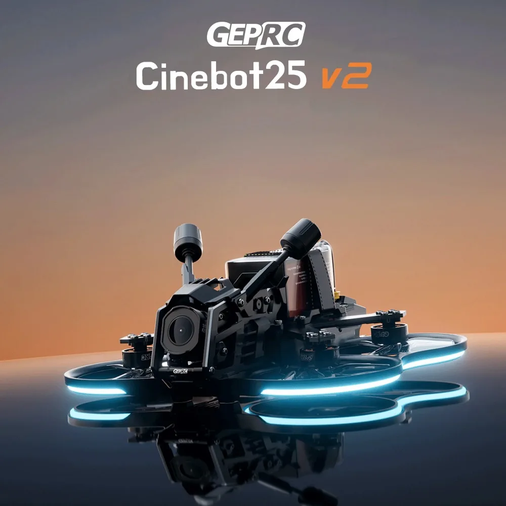 GEPRC Cinebot25 V2 2.5in Cinem - đánh giá và giá Drone Aerial Photography