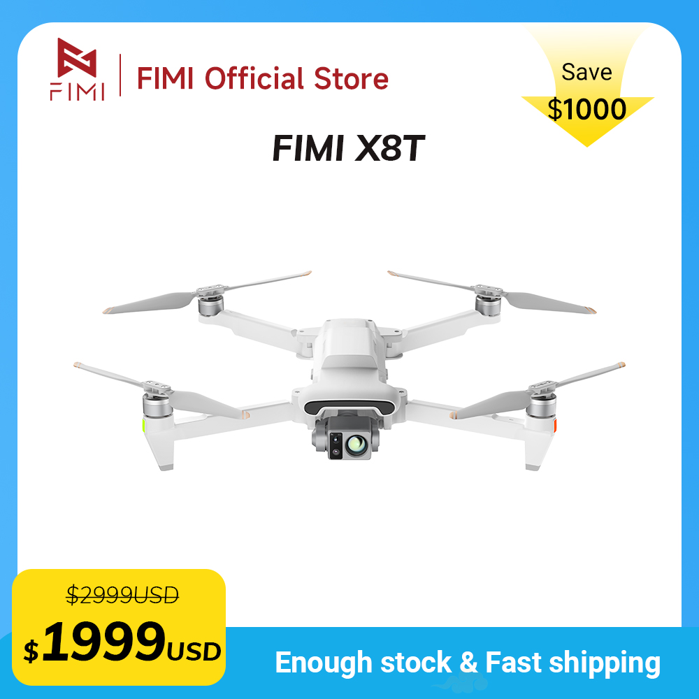 FIMI X8T Drone Thermal Infrare - đánh giá và giá Drone Thermal Imaging