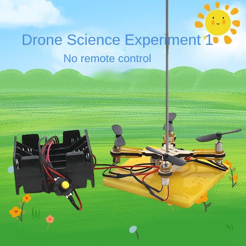 Kids Assembled Drone Toy with  - đánh giá và giá Drone 3D Modeling