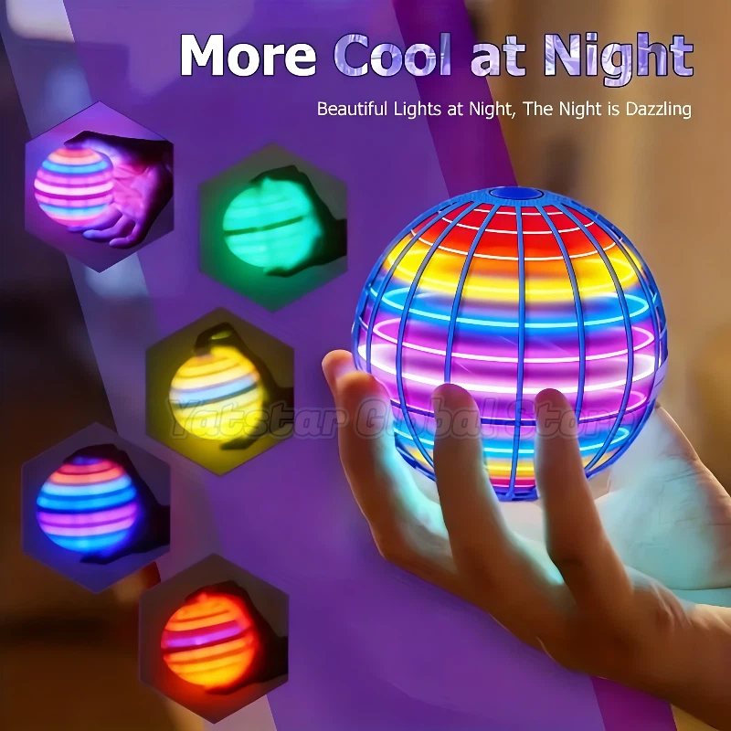 LED Light Up Flying Orb Boomer - đánh giá và giá Drone Aerial Photography