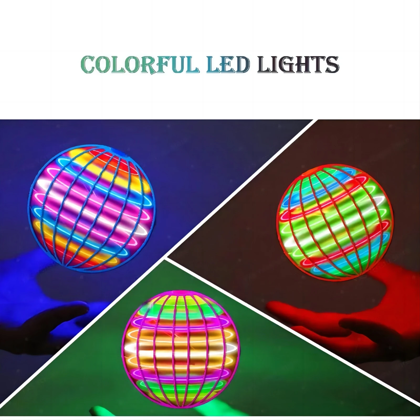 LED Light Up Flying Orb Boomer - đánh giá và giá Drone Aerial Photography