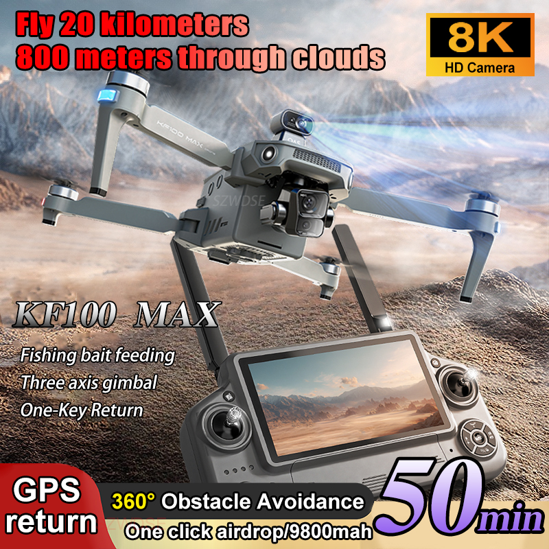 SJRC KF100 MAX 8K UHD Photo HD - đánh giá và giá Drone Photogrammetry