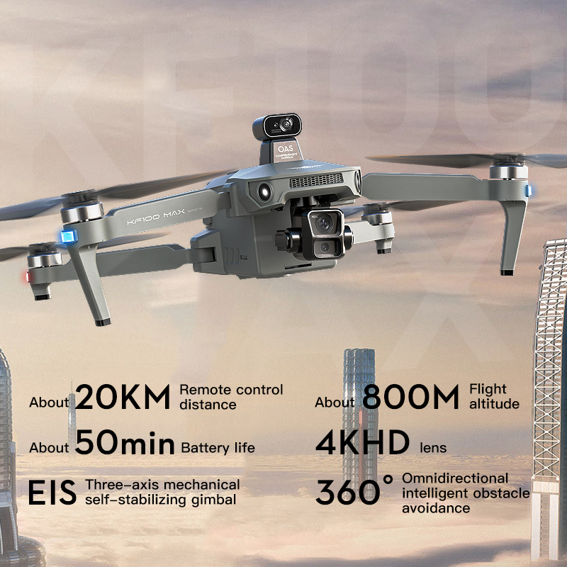 SJRC KF100 MAX 8K UHD Photo HD - đánh giá và giá Drone Photogrammetry