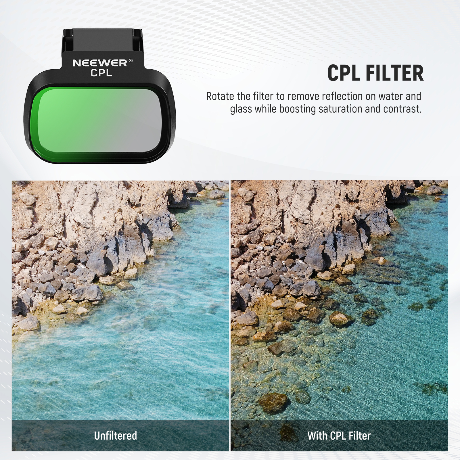 NEEWER 6 Pack ND CPL Filters F - đánh giá và giá Drone Ndvi