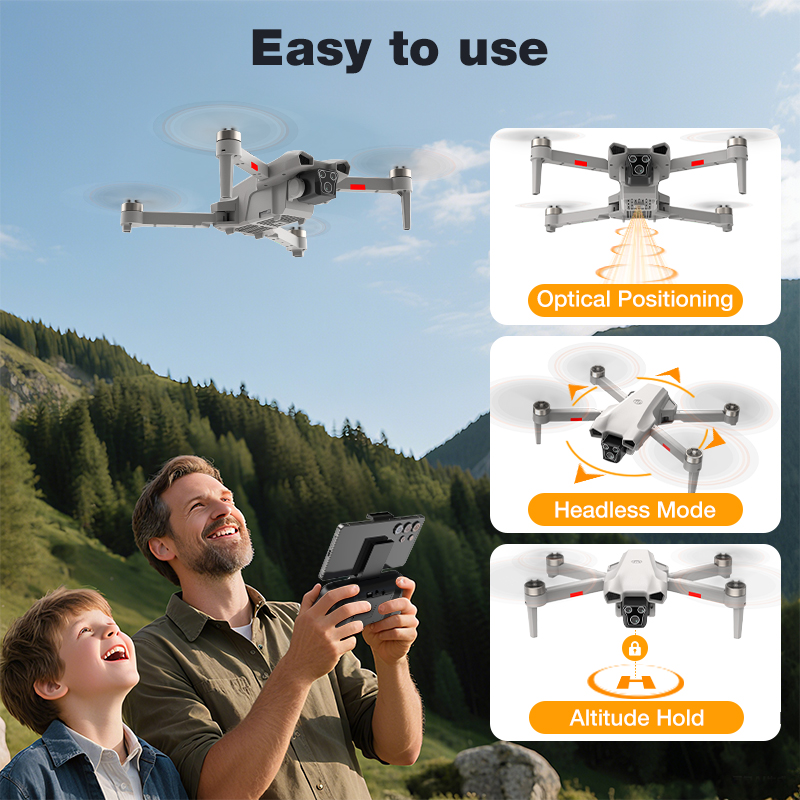 2026 Hot L017 Pro Drone Brushl - đánh giá và giá Drone Photogrammetry
