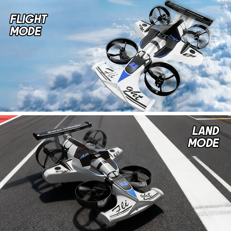 2in1 Mini Drone Air-Ground Fly - đánh giá và giá Drone Surveying