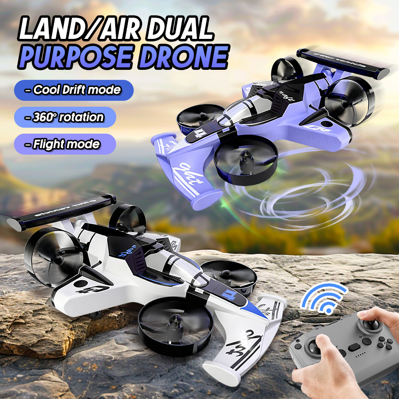 2in1 Mini Drone Air-Ground Fly - đánh giá và giá Drone Surveying