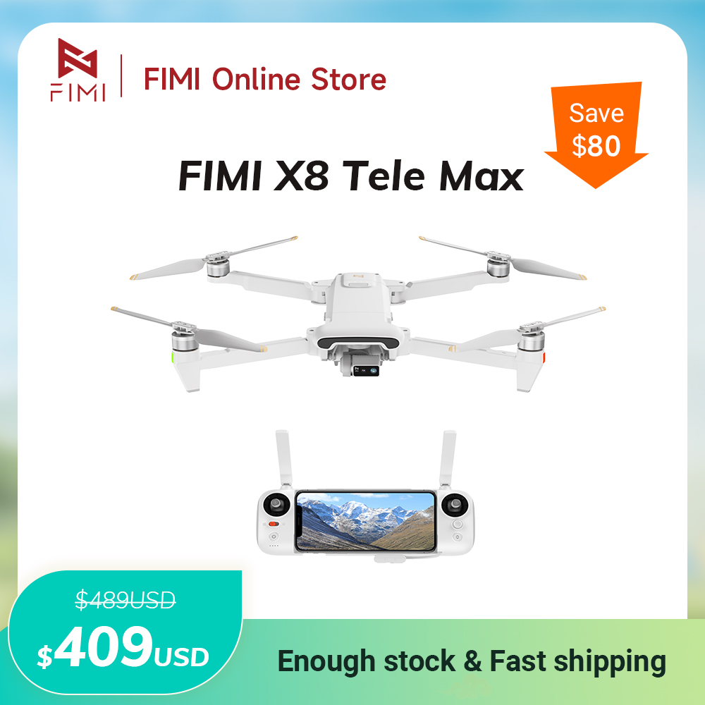 FIMI X8 Tele Max drone 4K prof - đánh giá và giá Drone Thermal Imaging