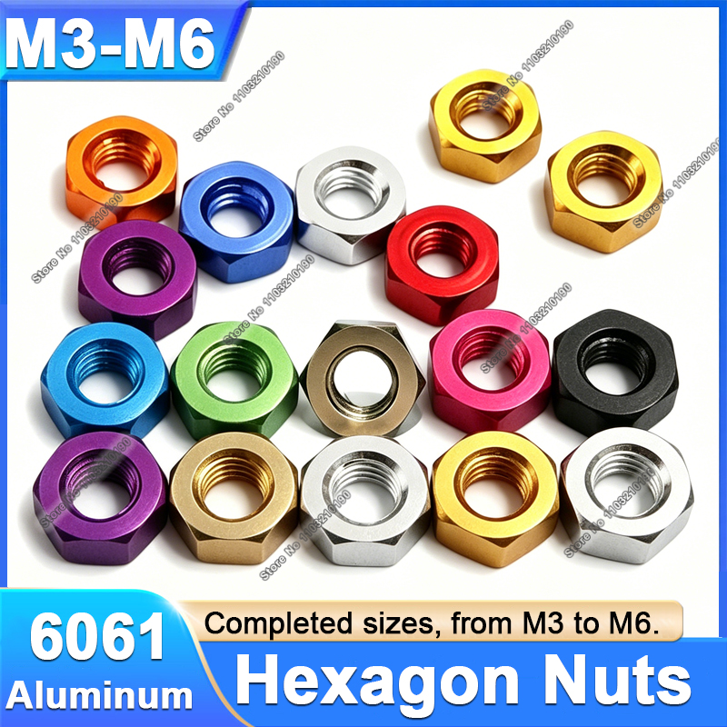 5pcs M3 M4 M5 M6 Anodized Colo - đánh giá và giá Drone 3D Modeling