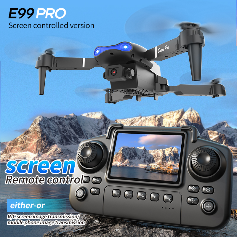 E99 PRO Drone Screen Control A - đánh giá và giá Drone Lidar
