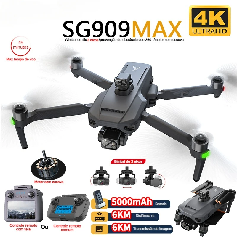ZLL SG909 SG909MAX Professiona - đánh giá và giá Drone Photogrammetry